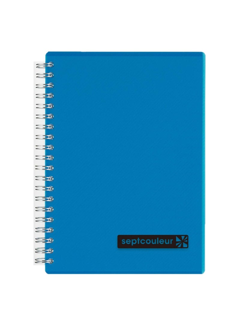 Maruman - 80-Sheet Septcouleur Notebook A6 Size Blue - Image 1