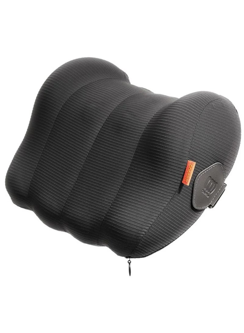 Baseus Baseus ComfortRide Series Car Lumbar Pillow Cluster Black - Image 2