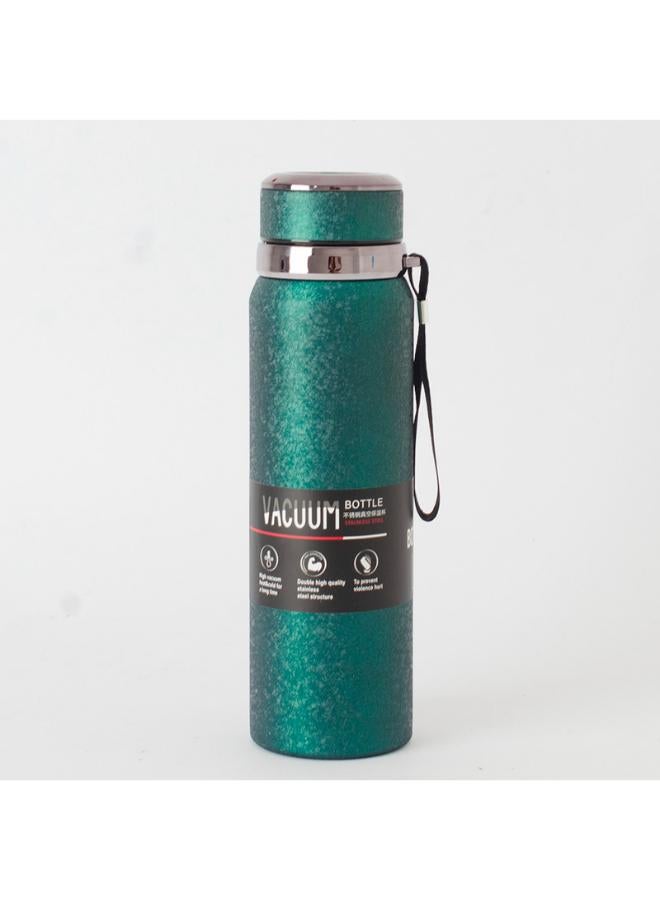 Akher el Ankoud Stainless Steel Vacuum Insulated Thermos Bottle 1000Ml -Green - Image 1