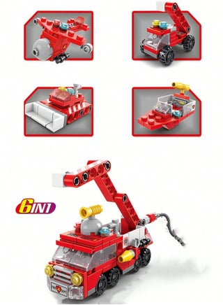 Truck Fire Toy Assembly 6-in-1 Set, For Developing Motor Skills - pzsku/Z5600F3DCC8DE226F38C4Z/45/_/1740849915/6f9e2b25-8b86-4710-bc78-552384fb3333