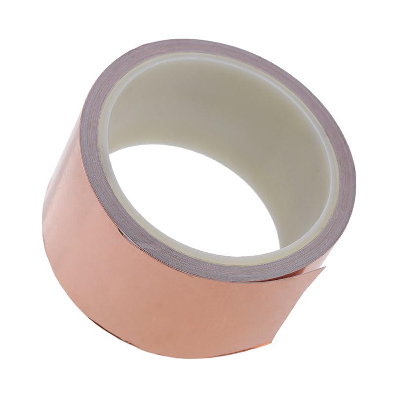 Copper Foil Tape Single Conductive Adhesive - Non-Oxidation Strong Adhesion EMI Shielding Tape for Electric Guitar Home Electronics DIY Projects - Image 5