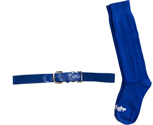 Rawlings Belt Socks Combo BaseballSoftball Royal Blue Medium - Image 3