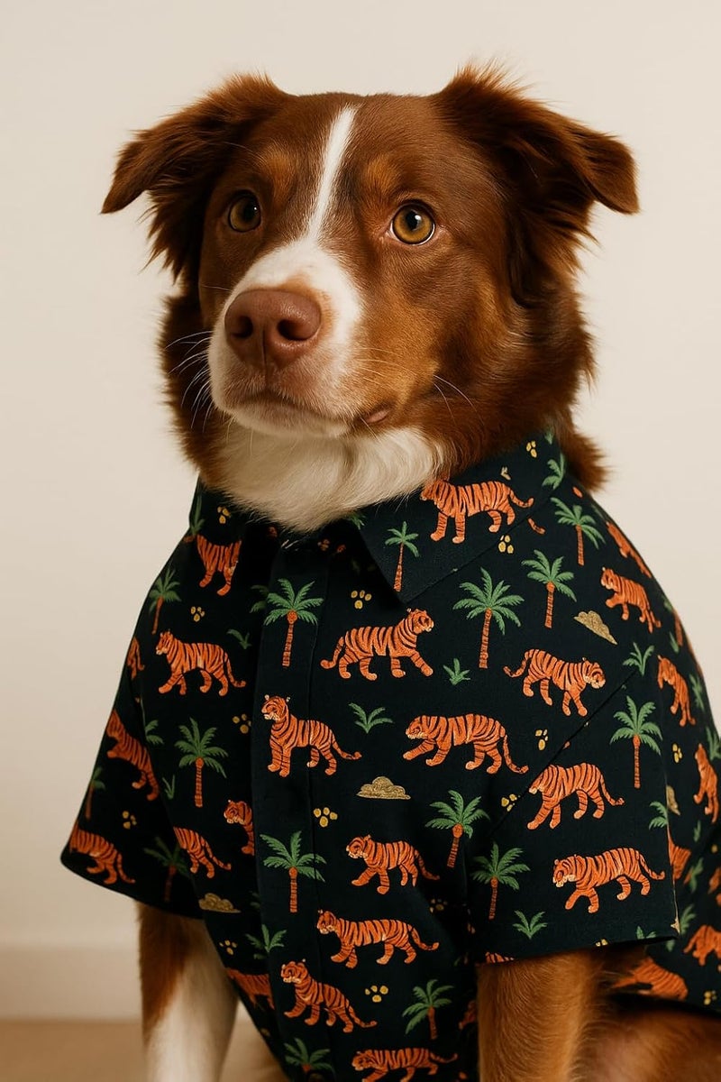 Mutt of Course Royal Indian Tiger Shirt (5XL) - Image 1