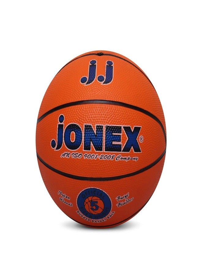 Jonex JJ Basketball Size 5, Orange - Image 2