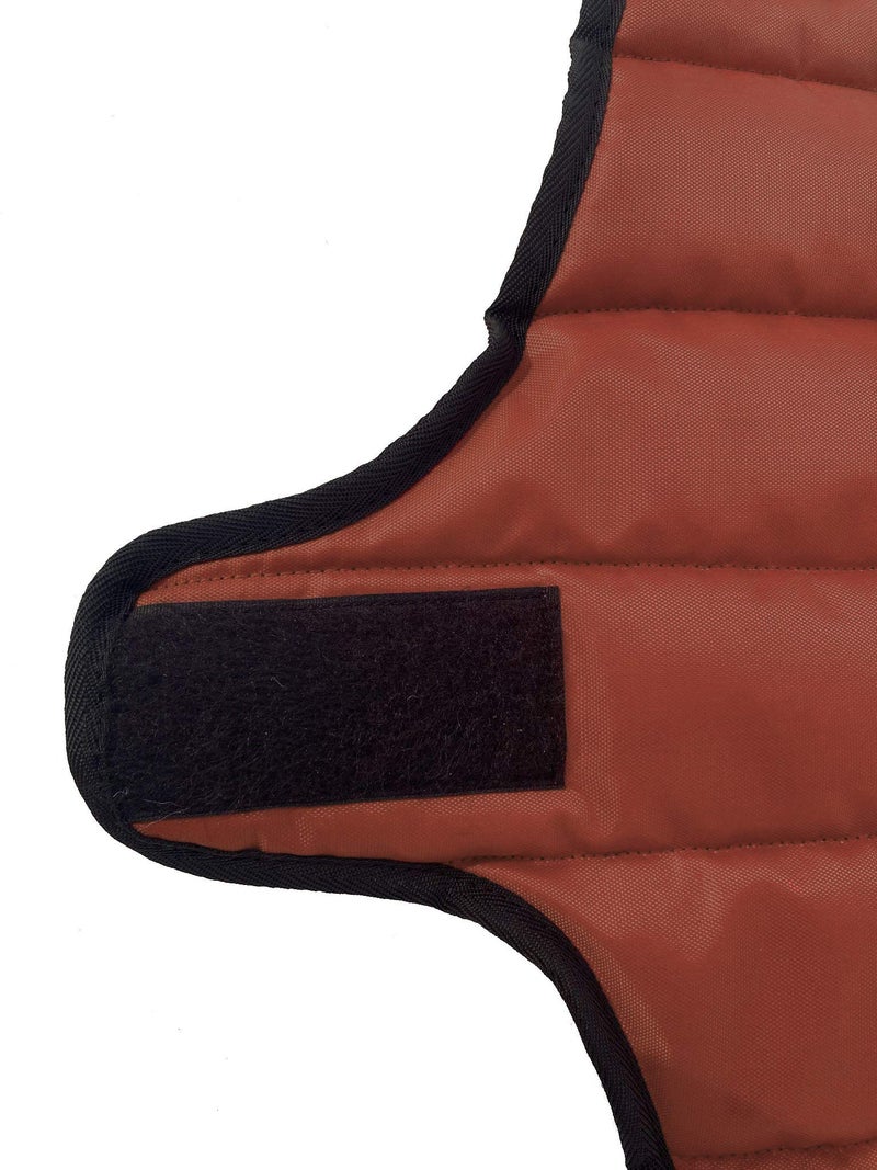 Fluffy's Luxurious Reflective Dog Cold Weather Coat Style Plaid Reversible Waterproof Windproof Pet Winter Warm Vest, Cozy Cotton Lined Stand-up Collar Outdoor Jacket - Image 5