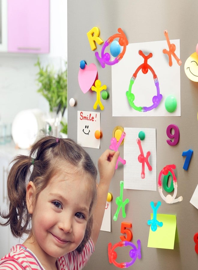 YOTNUS Valentines Day Gifts for Kids: 12Pcs Magnetic-People-Magnet-Men, Travel Toys for Kids, Creative, Fidget and Educational, School Party Favors Bulk, Small Toys for Classroom Prizes, Easter Egg Stuffers - Image 5