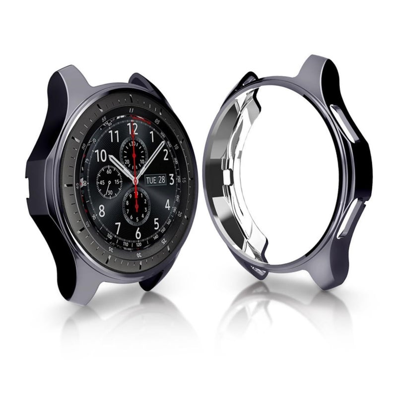 TPU Slim Shockproof Protective Watch Cover Case Gray Easy Access To Buttons For Smartwatch - Image 2