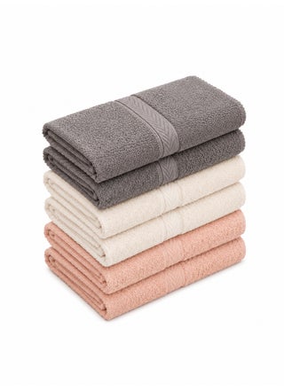 Multicolor Face Towel Set
