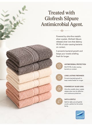 Multicolor Face Towel Set