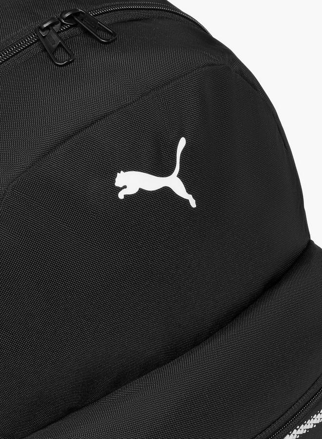 PUMA Logo Print School Backpack With Adjustable Straps And Zip Closure - 29x15x43 CM - Image 4