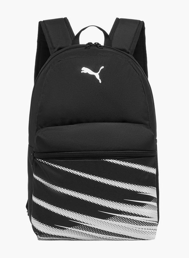 PUMA Logo Print School Backpack With Adjustable Straps And Zip Closure - 29x15x43 CM - Image 1