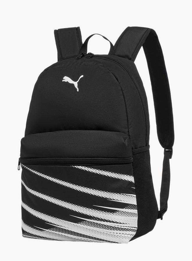 PUMA Logo Print School Backpack With Adjustable Straps And Zip Closure - 29x15x43 CM - Image 2