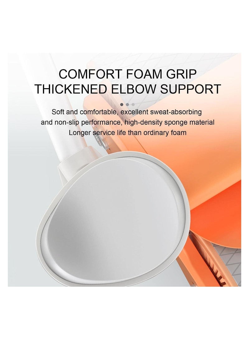 Y&D 2023 New  Abs Exercise Wheel Roller, Abdominal Exerciser with Elbow Support, Adjustable Spring and Non-Slip Handles for Men Women - Image 4