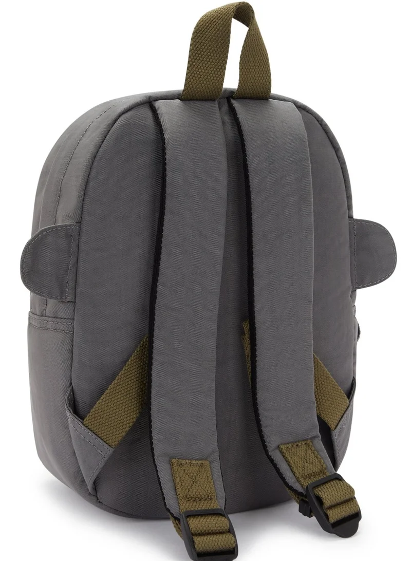 kipling Faster Kids Unisex Backpack - Back To Grey