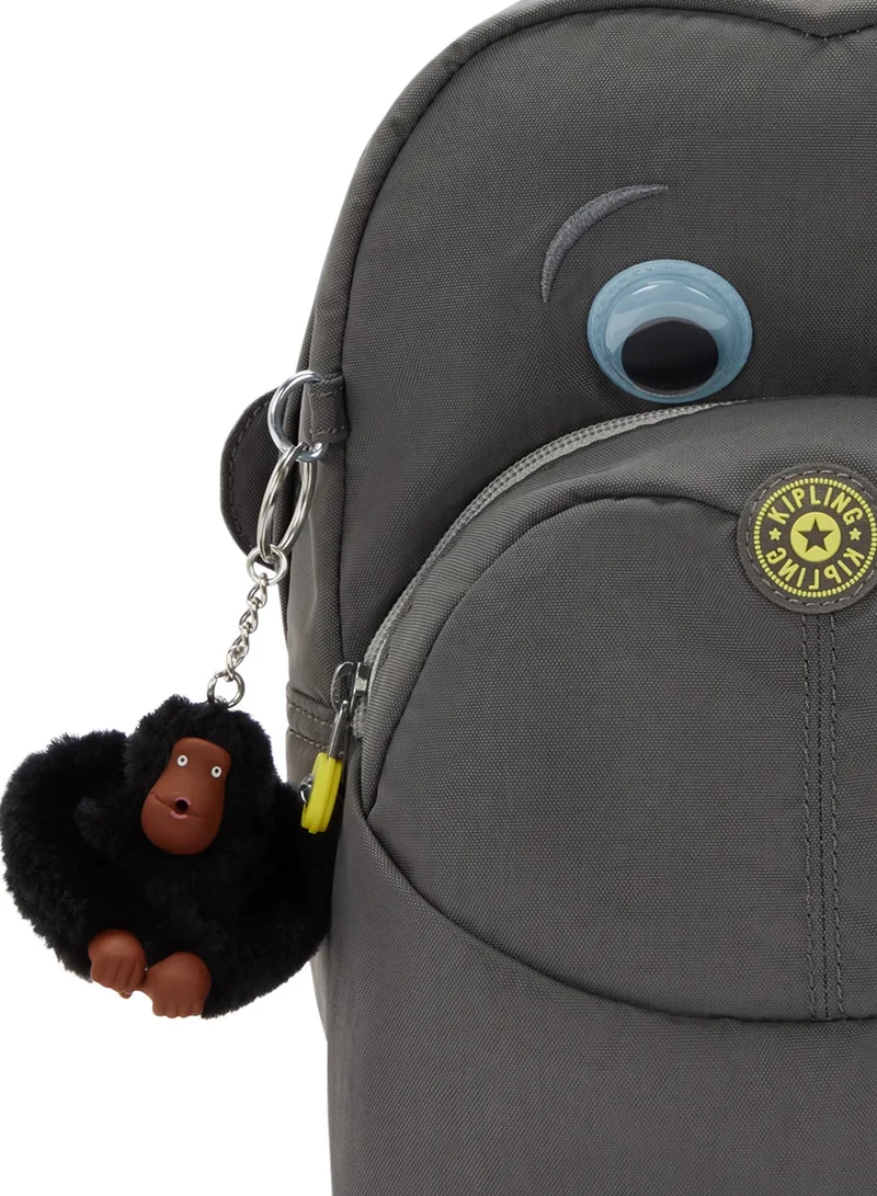 kipling  faster kids unisex backpack - back to grey  | Best Price UAE