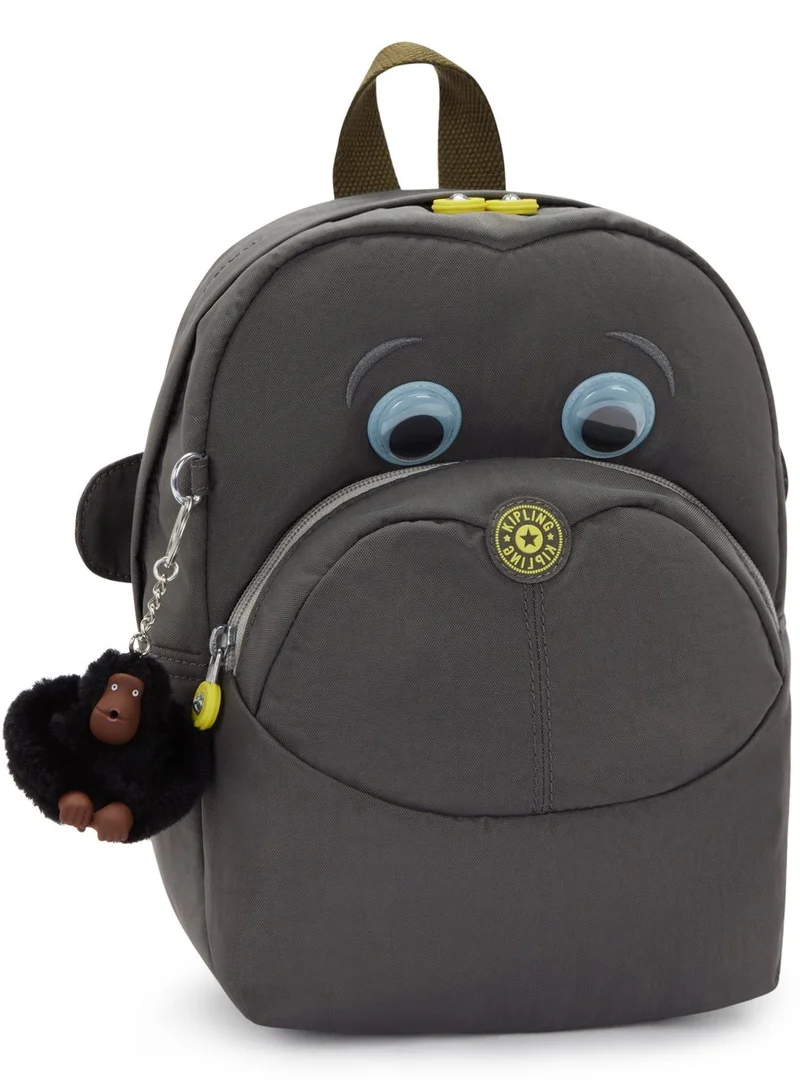 kipling  faster kids unisex backpack - back to grey  | Best Price UAE