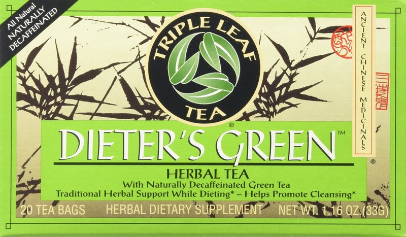 Triple Leaf Teas - Dieter's Green Herbal Tea, 20 bag - Image 1