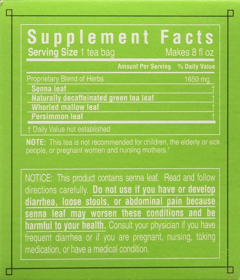 Triple Leaf Teas - Dieter's Green Herbal Tea, 20 bag - Image 2