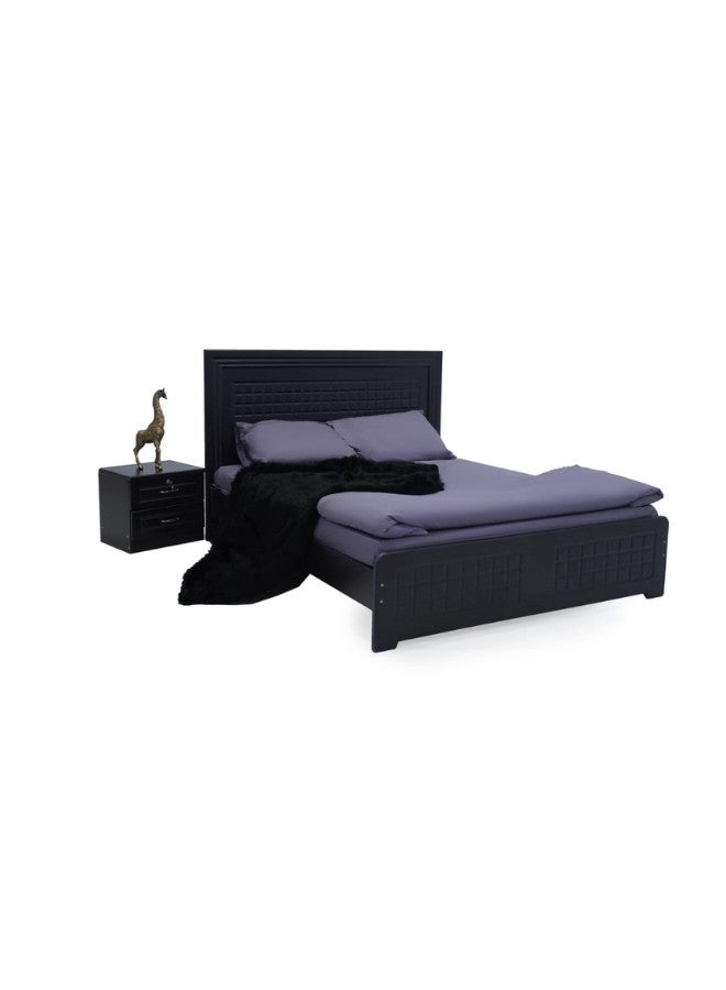 ALWASIT Home Wodden 120X190 Single size Bed| Sturdy Modern Design Wooden Double Bed Frame Furniture| Quiet & Comfortable Beds - Image 1