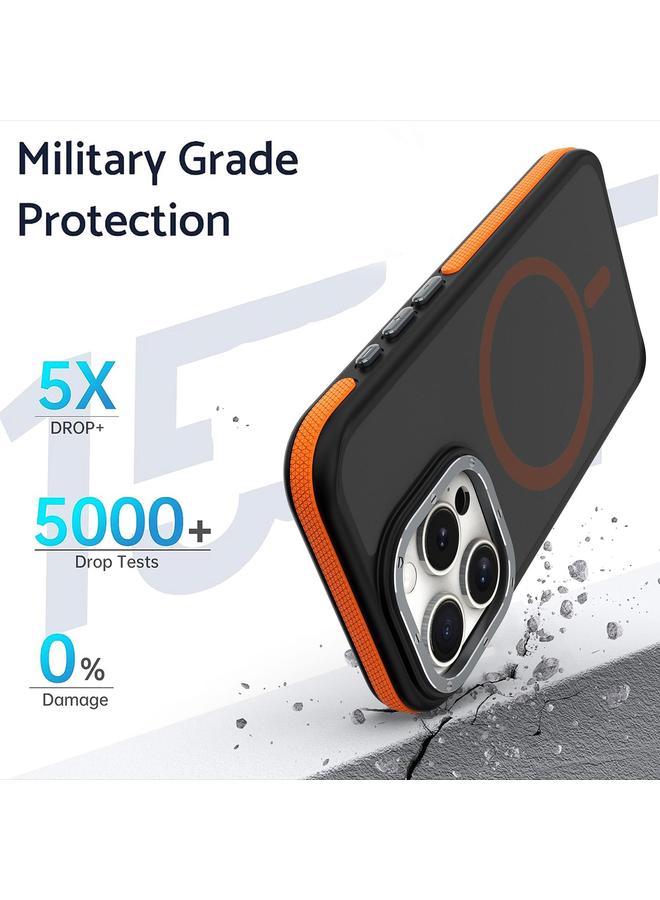 S-TOP Case For iPhone 13 Pro Dual-Color Skin Feel MagSafe Phone Case - Image 5