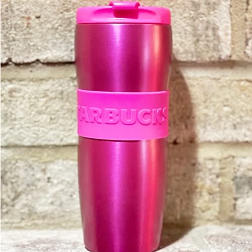Starbucks 2022 Summer Dragonfruit Pink Stainless Insulated Hot Tumbler 12oz - Image 5