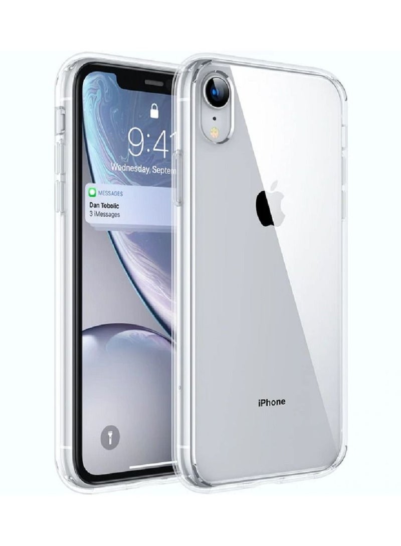 Apple iphone XR Crystal Clear Case Cover Soft TPU Ultra Slim Anti Drop Shockproof Cover 6.1 inch  - Image 4