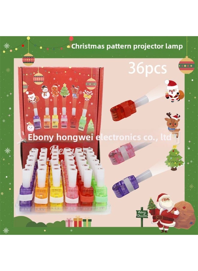 Loquat Special Supply Projection Finger Lamp LED Luminous Ring  Projection Lamp Projection Picture-Color:Boxed Easter 36 Pieces/box  - Image 2