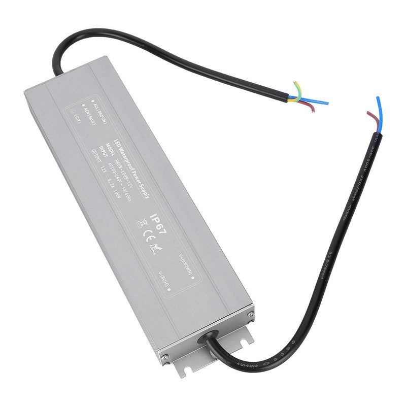 مزود طاقة رفيع جدًا HRUW-100W-12V محول محرك ذيوبتي إي إدي مقاوم للماء IP67 100-240 فولت تيار متردد - Image 4