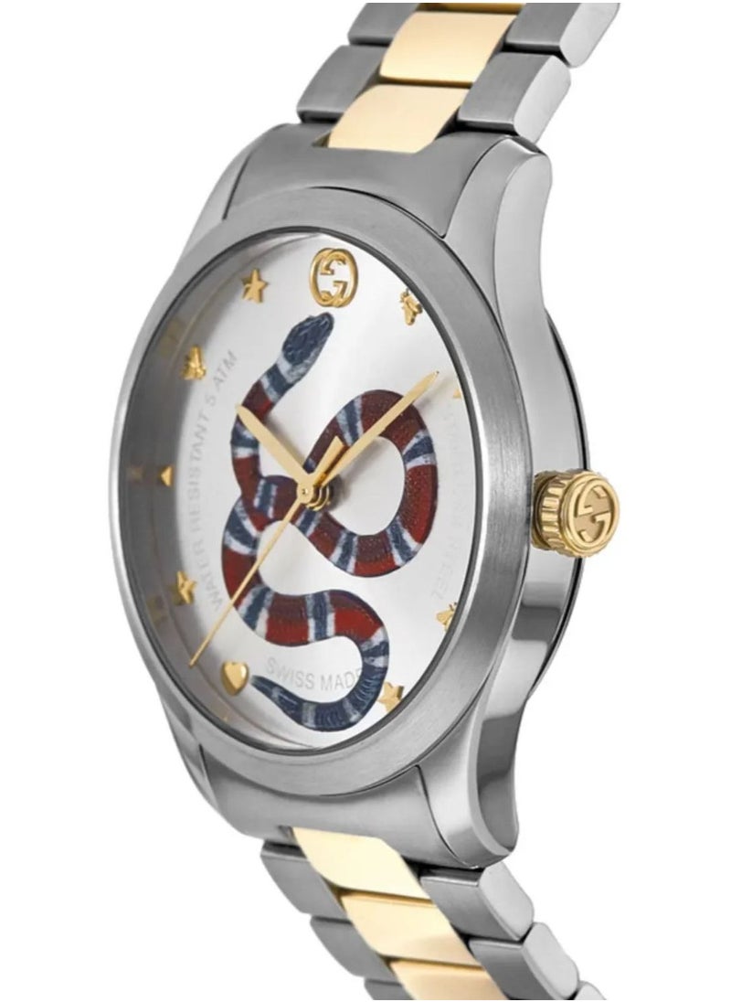 GUCCI - G-Timeless Silver Dial Women's Watch YA1264075 - Image 1