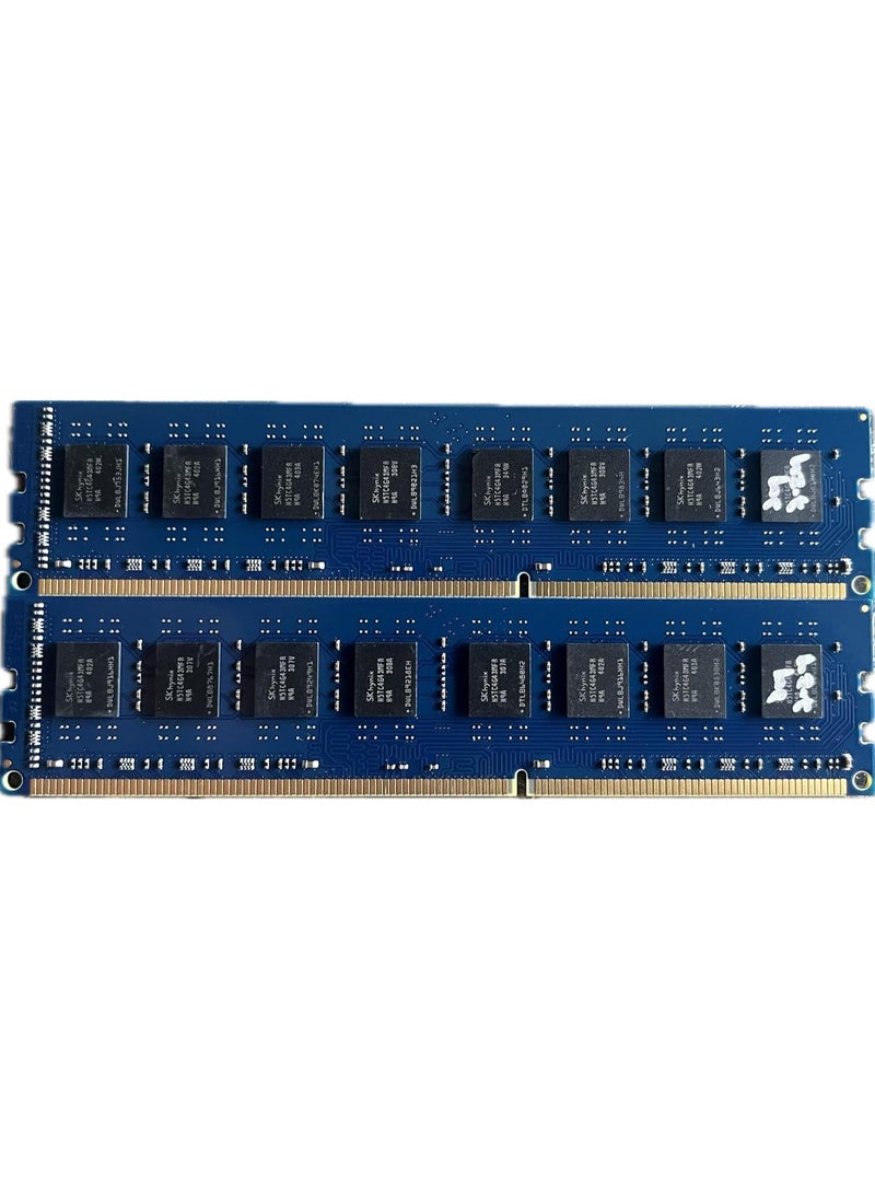 Hynix DDR3 16GB Desktop RAM 2x8GB PC3L-12800U HMT41GU6BFR8A-PB  - Image 1