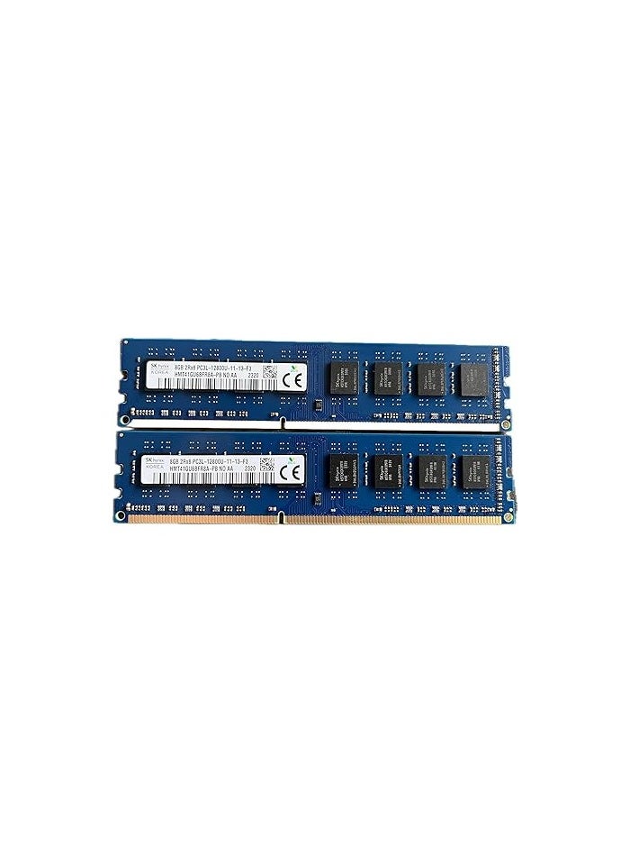 Hynix DDR3 16GB Desktop RAM 2x8GB PC3L-12800U HMT41GU6BFR8A-PB  - Image 2
