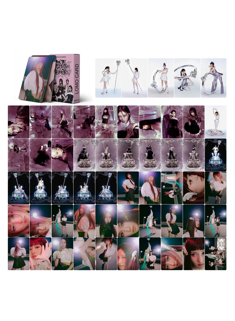 NIBEMINENT 55 Pcs Kpop IVE THE 2nd EP Lomo Cards Card For Fans Collection Gifts - Image 1