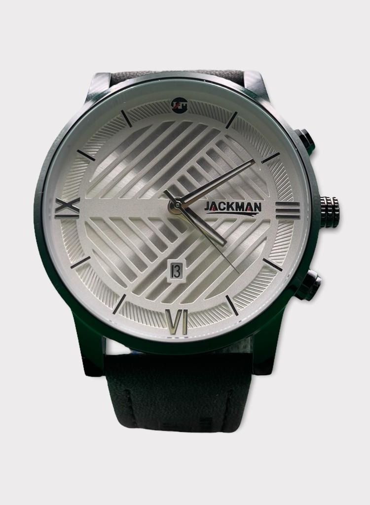 Jackman watch with velvet leather strap and water resistance - Image 1