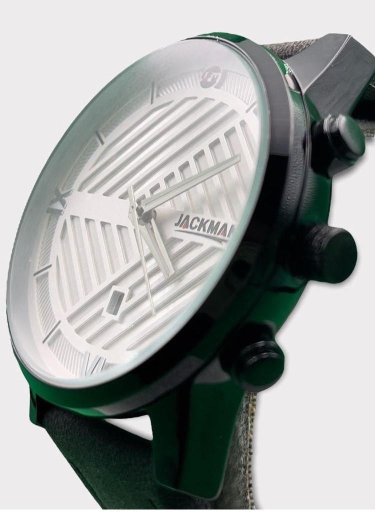 Jackman watch with velvet leather strap and water resistance - Image 2