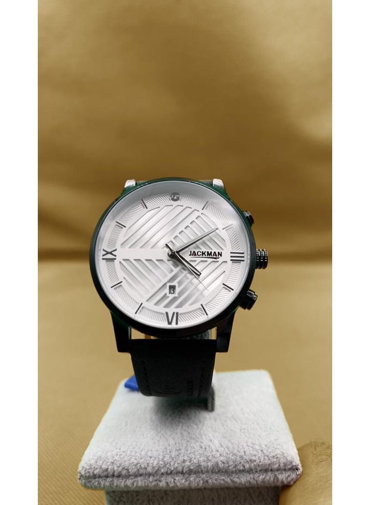 Jackman watch with velvet leather strap and water resistance - Image 4
