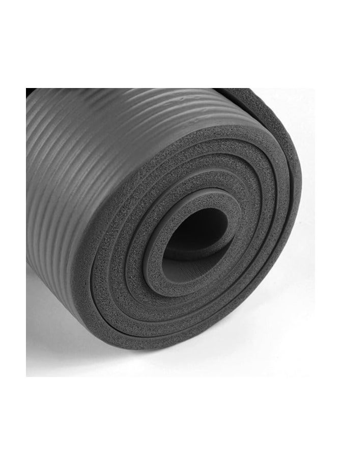 Generic Premium Yoga Mat Extra Thick 15mm - High Density Non-Slip Exercise Mat for Yoga, Pilates, Home & Gym Workouts  - Image 2