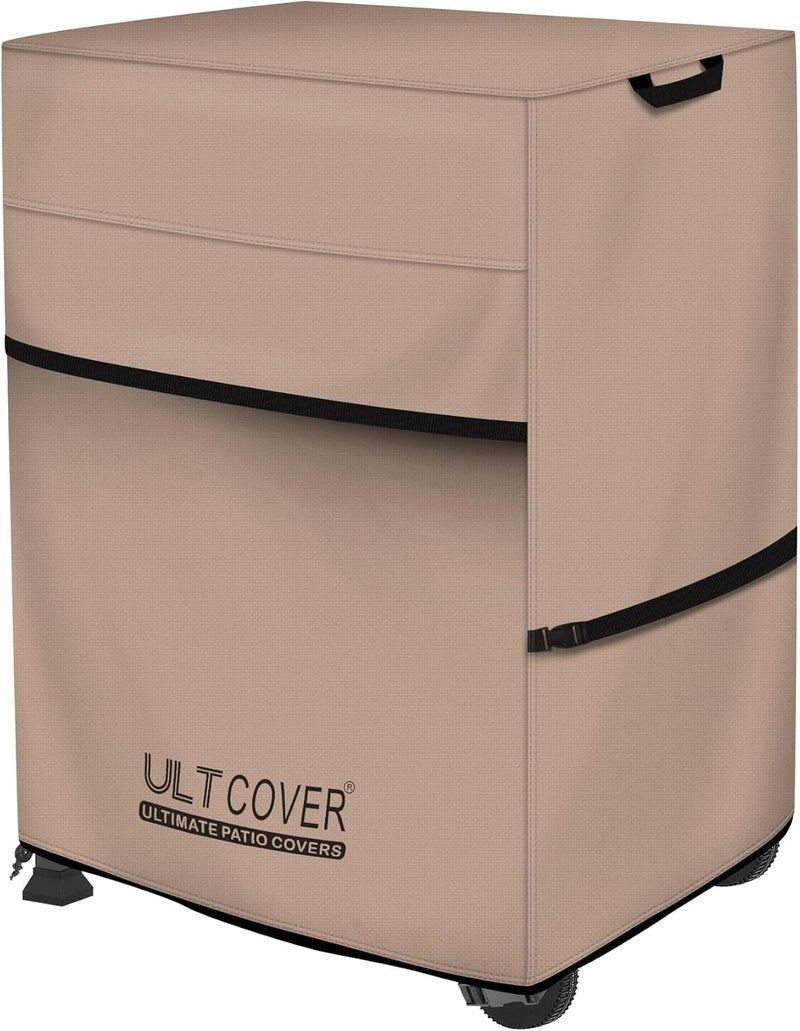 ULTCOVER غطاء شواية أولتكوفر المضاد للماء مقاس 32 بوصة، غطاء باربيكيو متين لشوايات الغاز الخارجية ذات شعلتين - Image 1