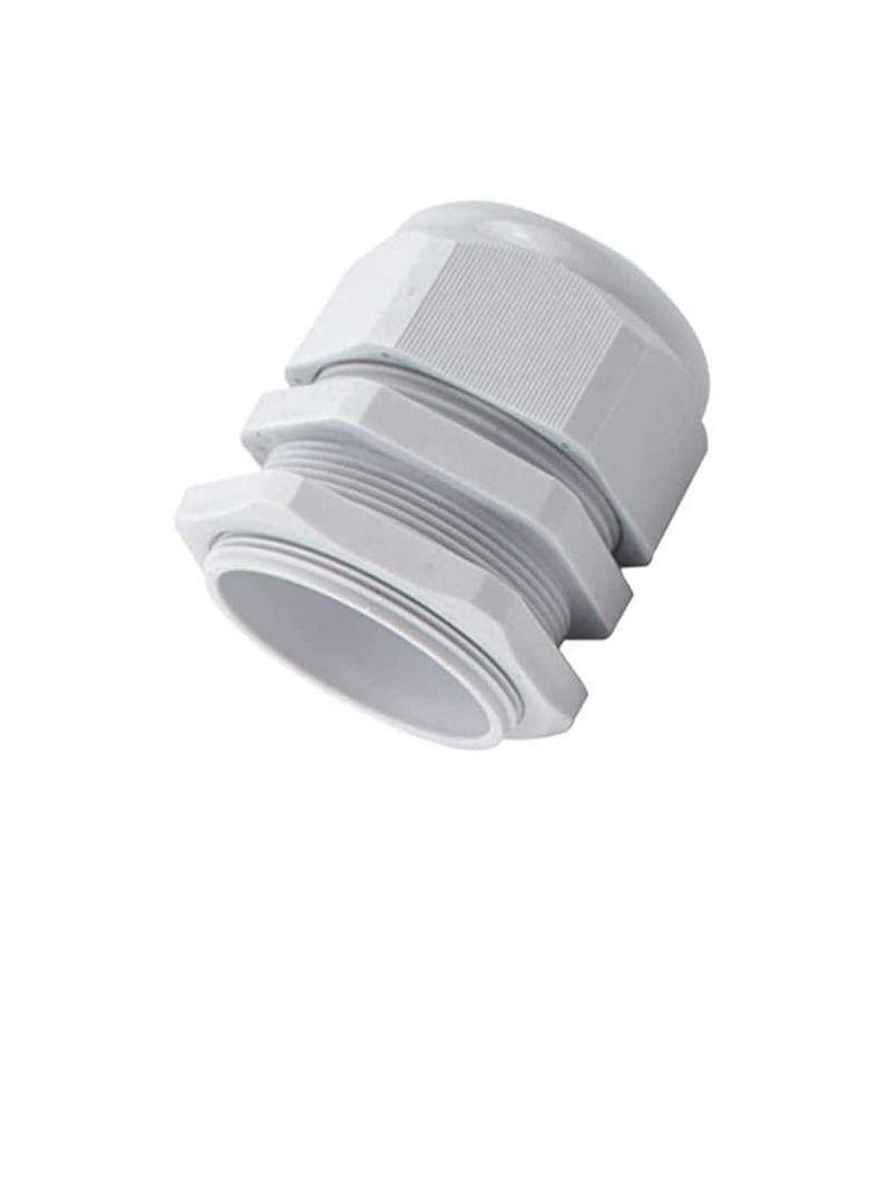 Armoured Cable Gland Kit for Outdoor Sockets and Junction Boxes & Industrial Use with Lock Nut PVC Shroud and Earth Tag 63S CW - Image 2