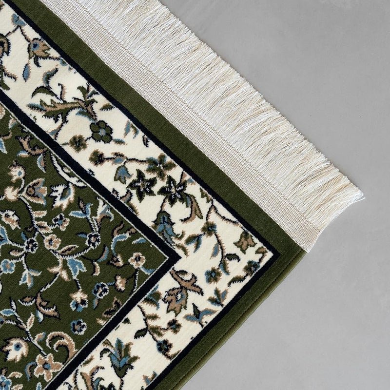 بلاتينيوم سجادة صلاة من نوع Platinum Quba Comfort بتصميم أنيق، مقاس 70 سم × 110 سم، لون أخضر - Image 3
