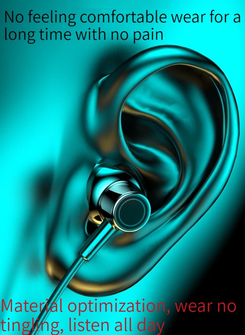 Wireless Bluetooth hanging neck sports headphones digital display in-ear long battery life wireless Bluetooth headphones black  - Image 5