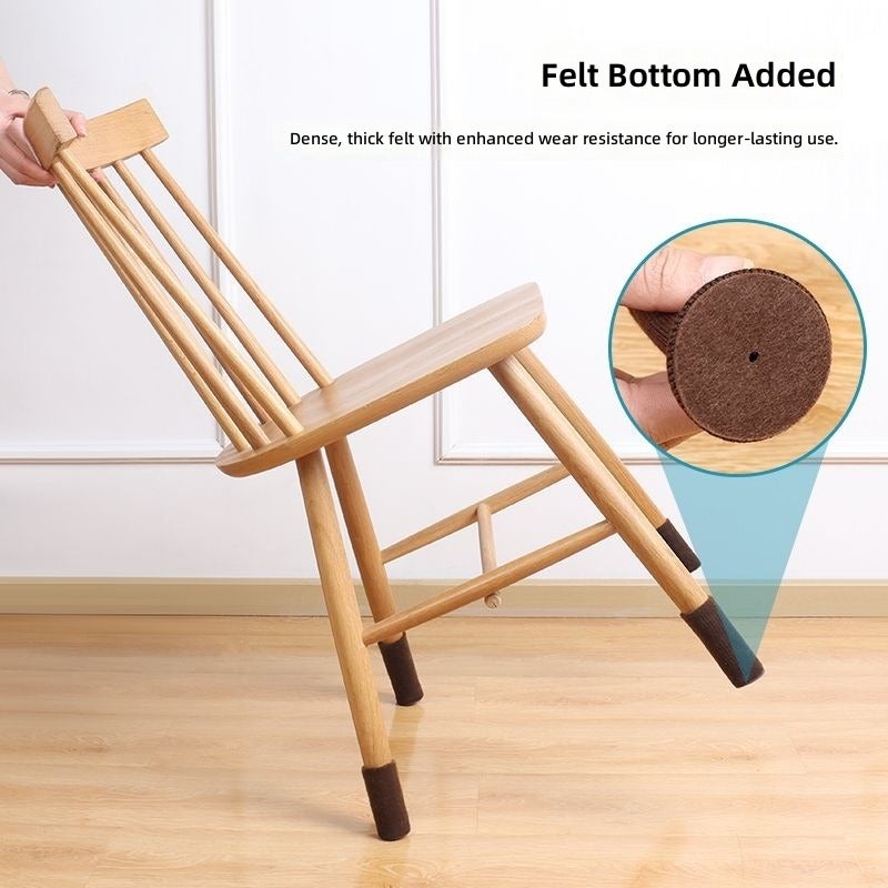 Chair Leg Covers, Non-Slip Silicone Mats for Table Legs - Durable & Quiet Protection - Image 3