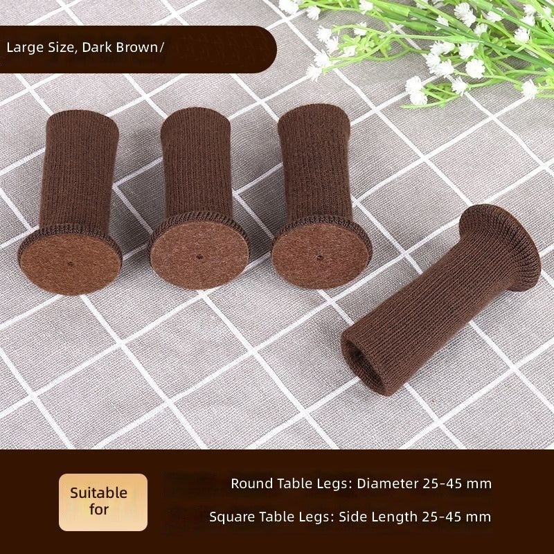 Chair Leg Covers, Non-Slip Silicone Mats for Table Legs - Durable & Quiet Protection - Image 1