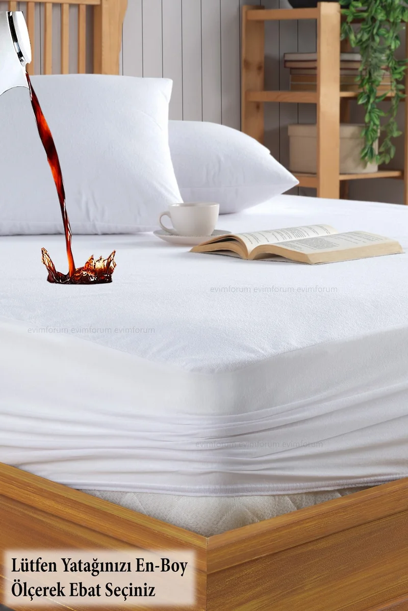 فورميا Set White Micro Fitted Liquid Proof Mattress Mattress and 2 Pillow Mattresses
