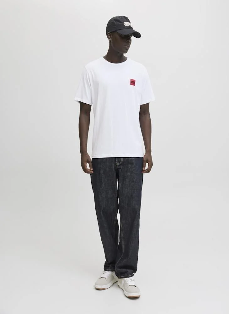 JACK & JONES Logo Regular Fit Crew Neck T-Shirt