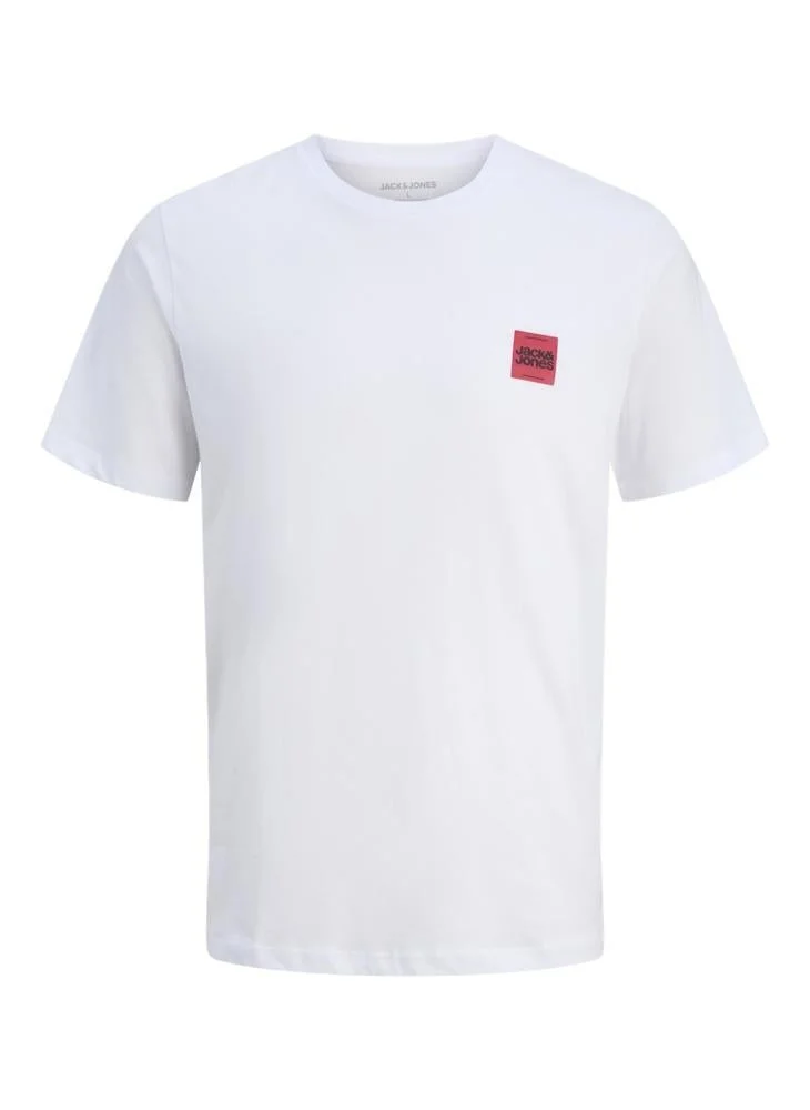JACK & JONES Logo Regular Fit Crew Neck T-Shirt