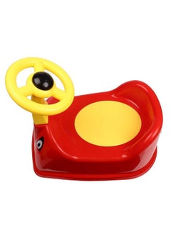 Nabhya Toilet Trainer Baby Potty Seat Ferrari Car Designed With Removable Bowl & Closing Lid (Red)  - Image 5