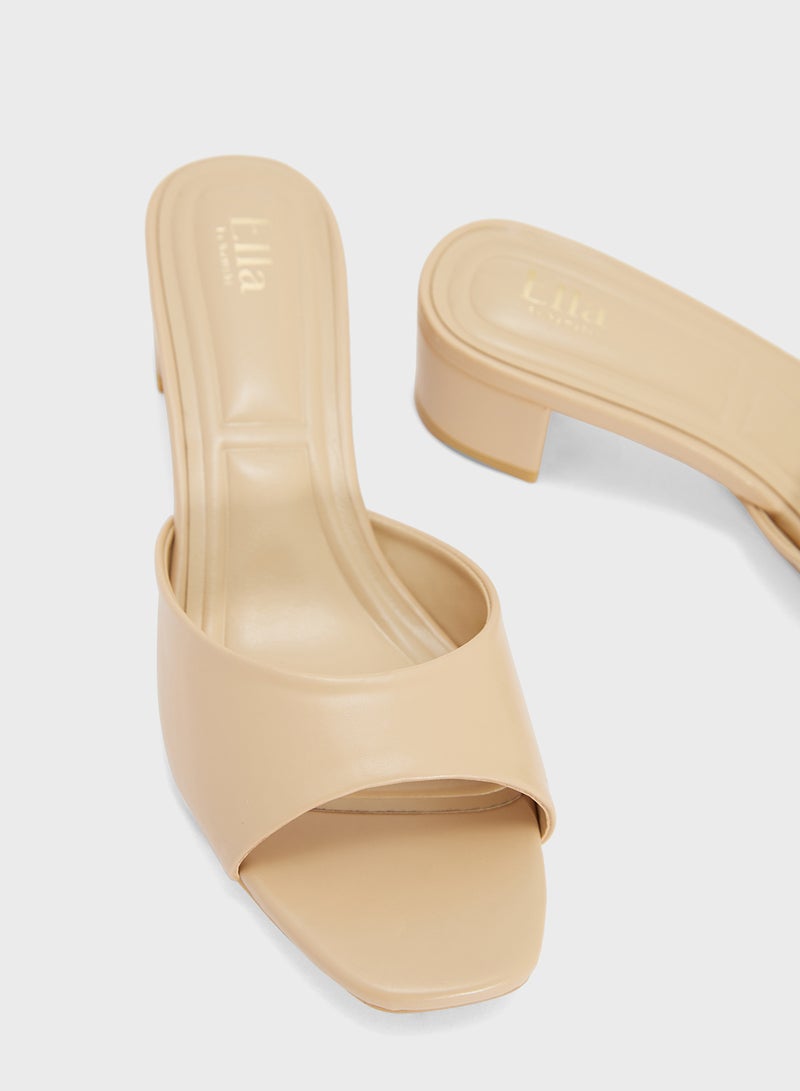 ELLA Block Heel Mule Sandal  - Image 4