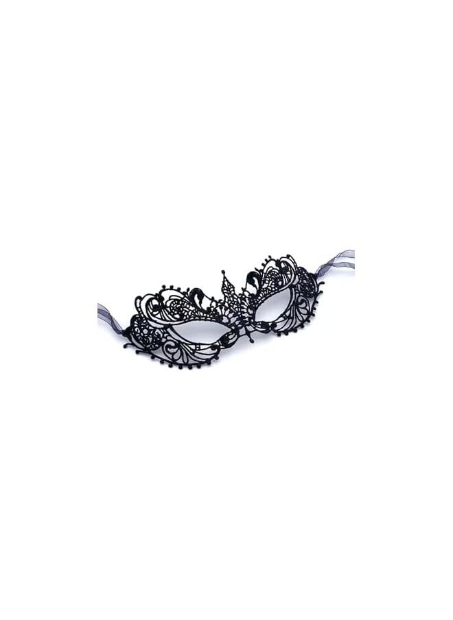 The Bros Lace Masquerade mask 2Pack - Elegant Elegant Venetian Style Mask for Adult Costume parties,Weddings, Halloween, Cosplay Soft, Gentle Material (Women Mask -Black&White)  - Image 5