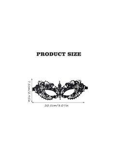 The Bros Lace Masquerade mask 2Pack - Elegant Elegant Venetian Style Mask for Adult Costume parties,Weddings, Halloween, Cosplay Soft, Gentle Material (Women Mask -Black&White)  - Image 4