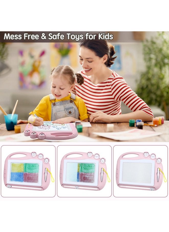 AiTuiTui - Magnetic Drawing Board Toddler Toys For Girl Gifts Erasable Doodle Etch Sketching Writing Pad Travel Games For Kids In Car Early Education Learning Skill Development Toys For Toddlers - Image 1